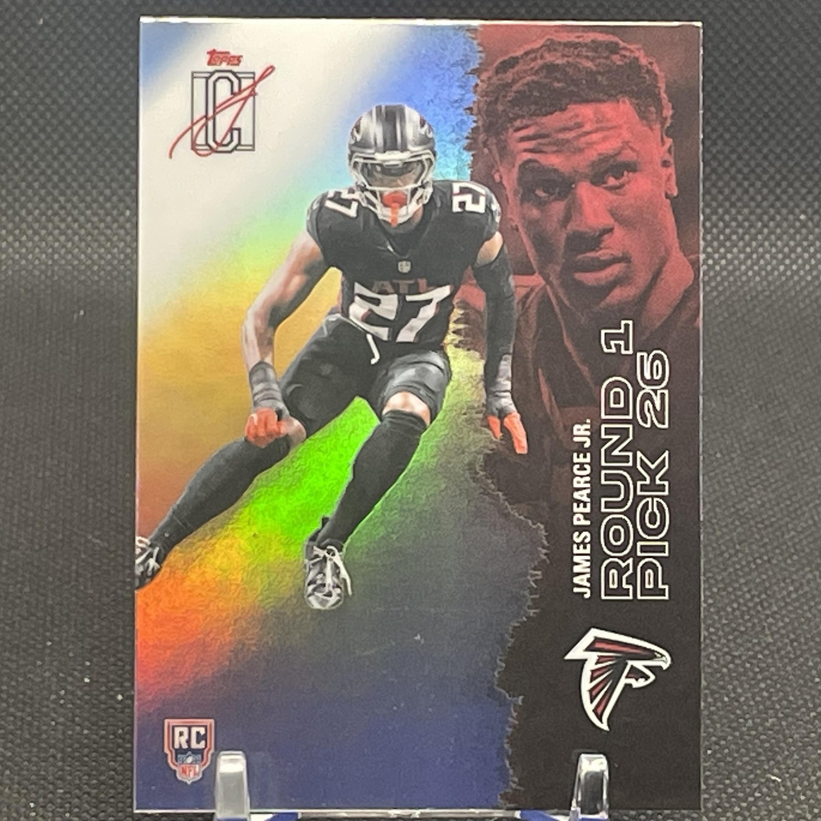 James Pearce Jr. 2025 Topps Signature Class Chrome Refractor Rookie #130