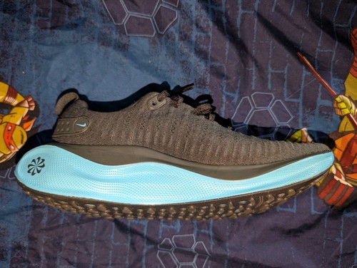 Size 9 Mens Nike ReactX Infinity Run 4 Anthracite Baltic Blue DR2665-008 NWOB - Picture 4 of 11