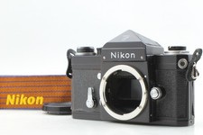 Year.1967  MINT w/ Strap  Nikon F Eye Level Black 35mm SLR body From JAPAN