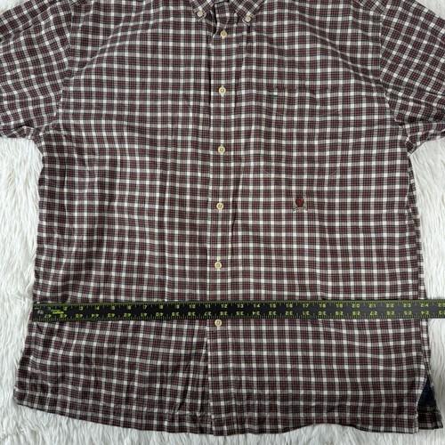Tommy Hilfiger Mehrfarbig Kariertes Button-Down Langarm Hemd Herren Größe L - Bild 8 von 24
