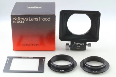 [ Inutilisé] Pare-soleil Mamiya Bellows 150-210-300 mm pour bague 645 w67... - Photo 1/4