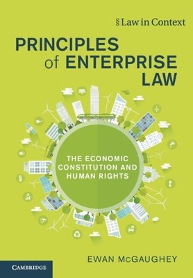 Principles of Enterprise Law by Ewan McGaughey - 9781009045735