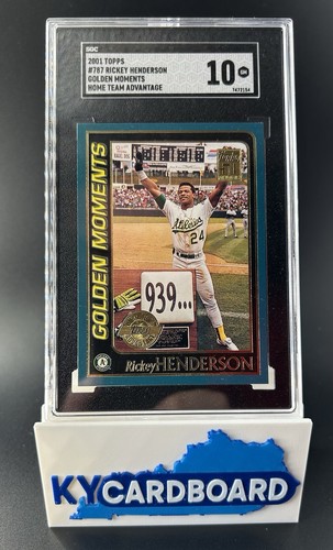 2001 Rickey Henderson #787