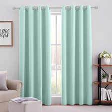 Blackout Curtains for Bedroom Length 2 Panels Set Room Darkening