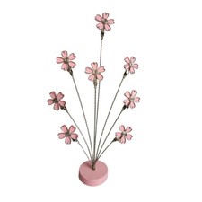 Schreibtisch-Klammerhalter mit Blumenklammern freistehend f&uuml;r Studentenzimmer