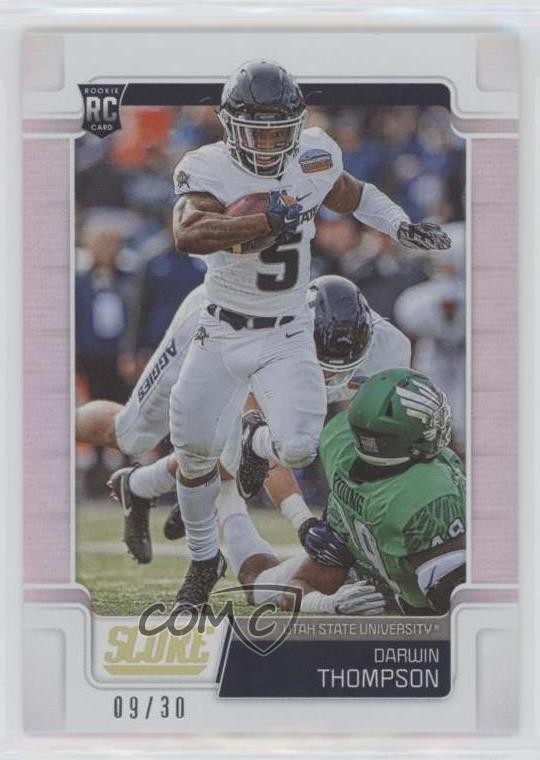 2019 Score Rookies 30th Anniversary /30 Darwin Thompson #392 Rookie RC l3b