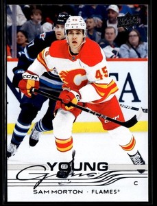 2025-26 Upper Deck Series 1 Young Guns #215 Sam Morton Rookie RC