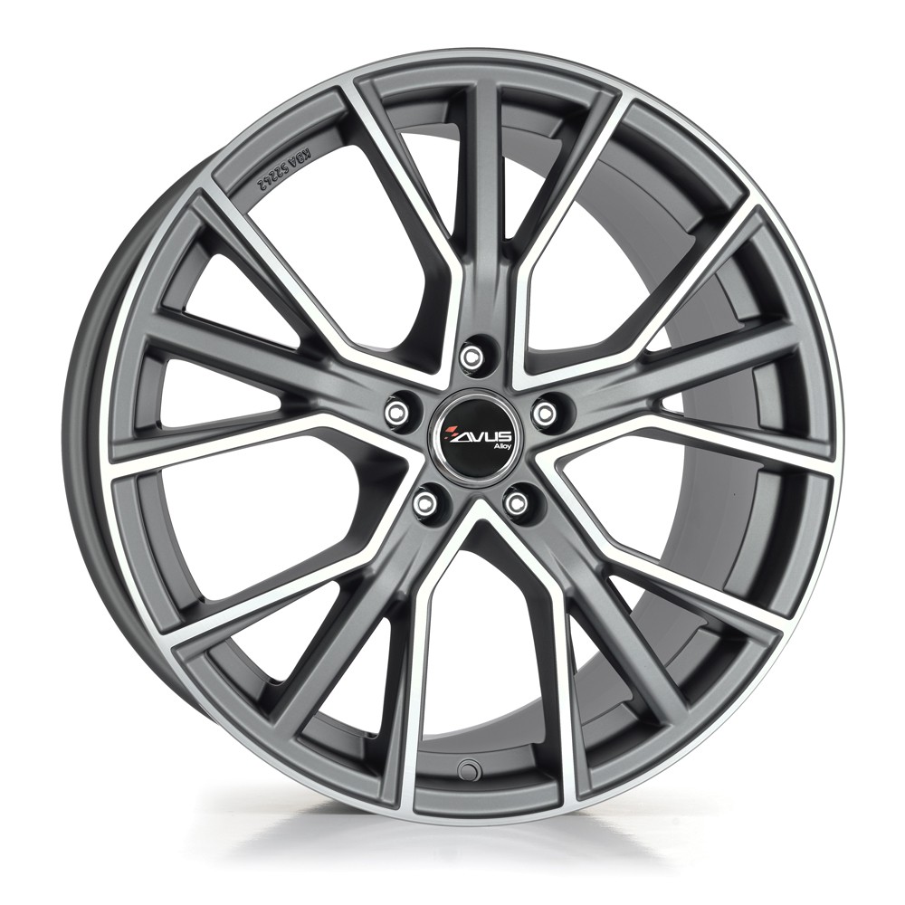 Cerchi NAD AVUS AF18 8,5x19 5 x 112 ET 48 Antracite opaco diam per VOLKSWAGEN