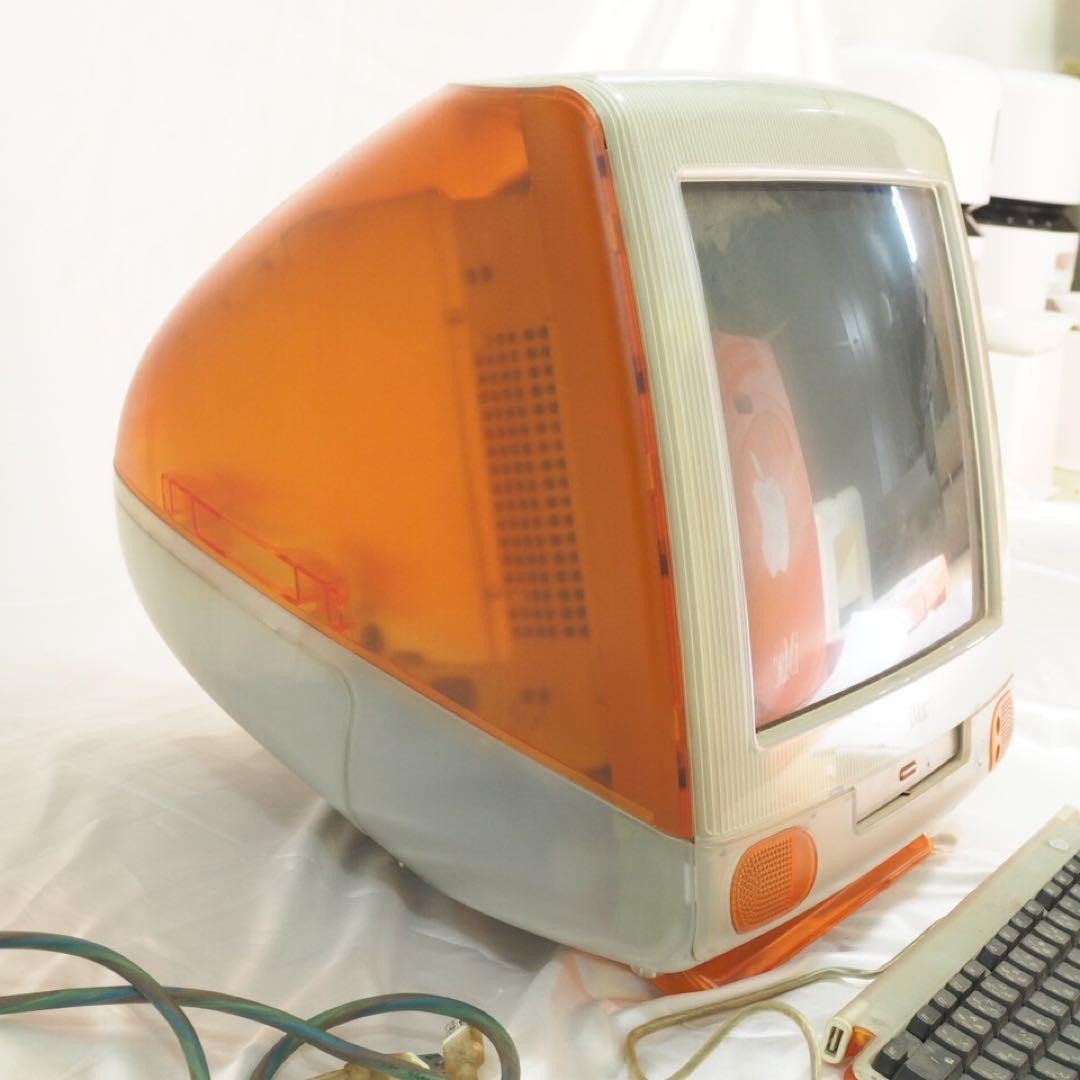 Apple iMac G3 Tangerine Orange Vintage All-in-One Desktop