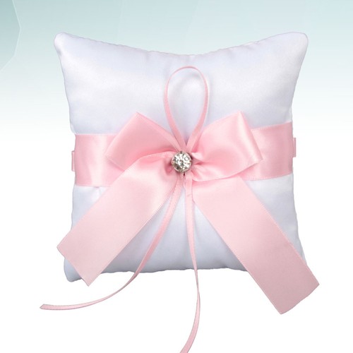 Wedding Ring Pillow for Ceremony Bridal Decoration Rings Decorative Cushion