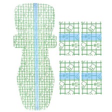 Private Patches Swimming Panty Liner Waterproof Silicone Panty Liner/Barrier