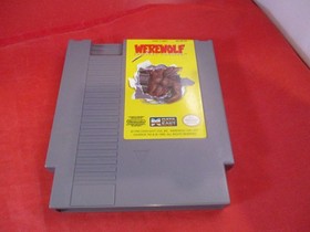 Werewolf The Last Warrior (Nintendo NES) Near Complete w/Box manual game WORKS!
