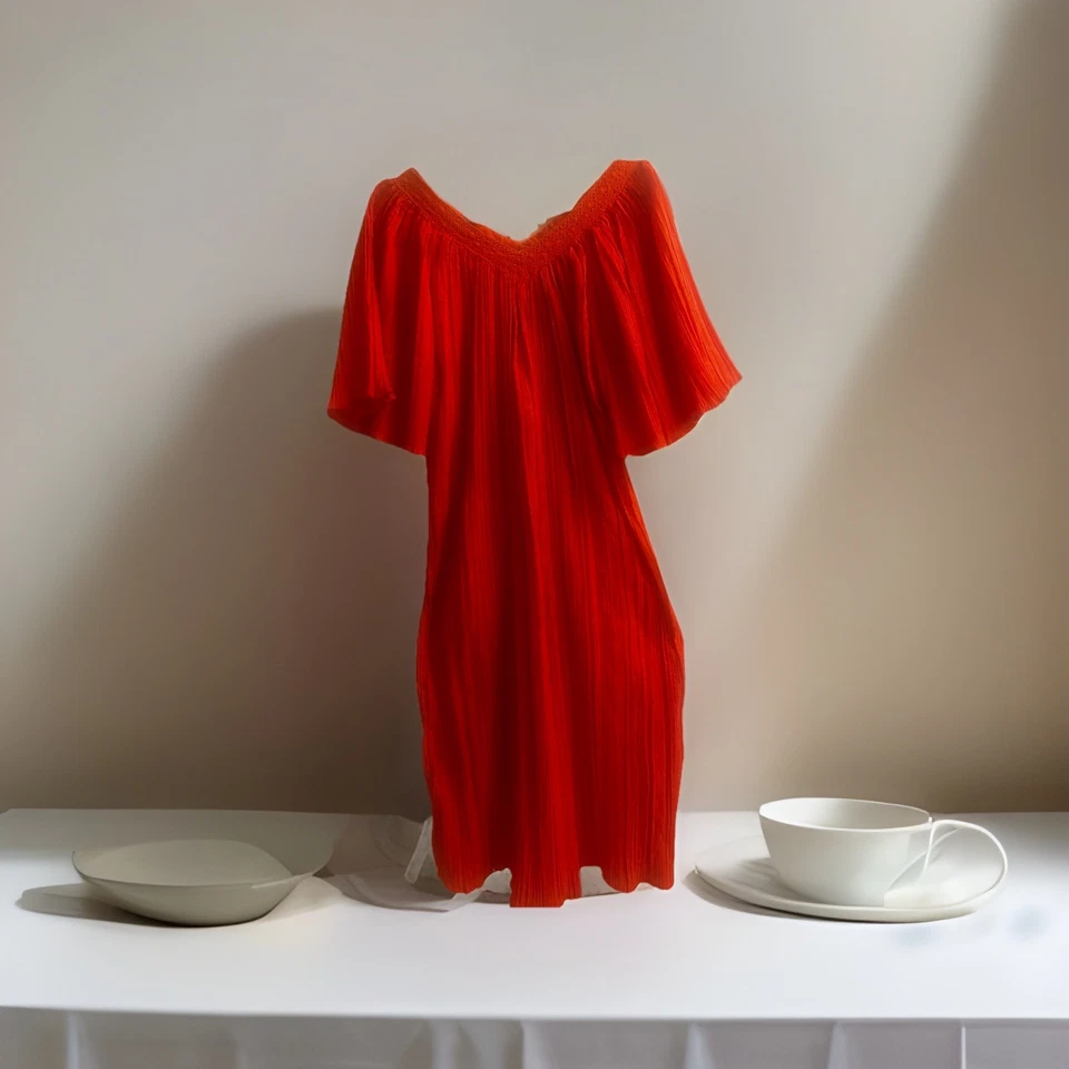 ROPA DE SALÓN CAFTÁN...Tan colorida, cómoda, elegante, de Bobbie Brooks... Talla única Foto 4 de 4