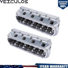 2pcs Complete Alu Cylinder Heads For Ford Gt40 289 302 351w 175cc 62cc 2.021.60