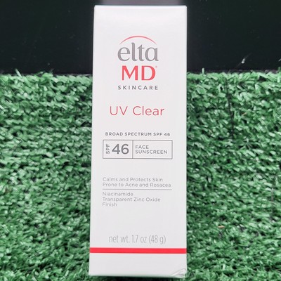 Elta MD Skincare Sunscreen UV Clear 1.7 Oz SPF 46 Broad Spectrum Exp 12/2026