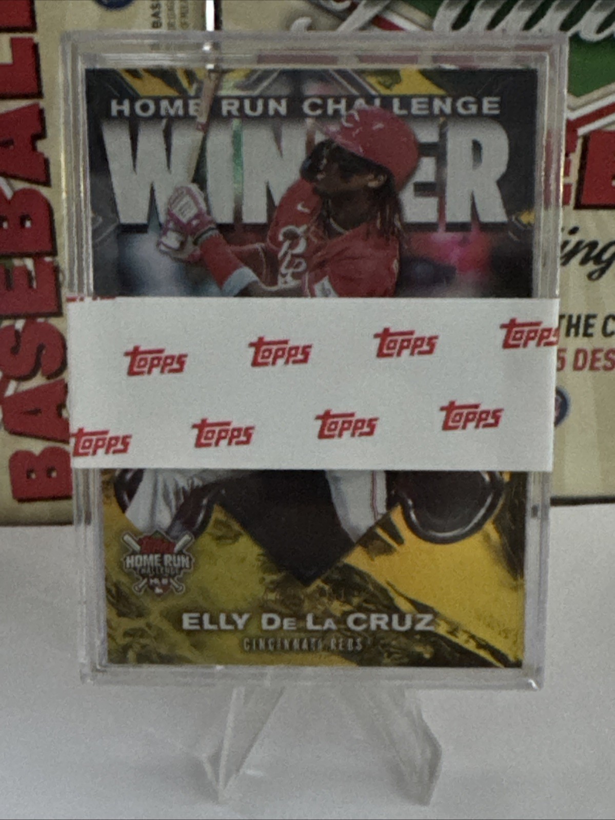 2024 Topps Elly De La Cruz Home Run Challenge Winner /491 Reds *single Pricing*