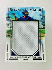 2025 Panini Boys of Summer Baseball Malcolm Moore RC Jersey /99