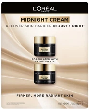 L'oreal Paris Age Perfect Cell Renewal Midnight Cream 1.7 oz NEW  2 Pack Sealed