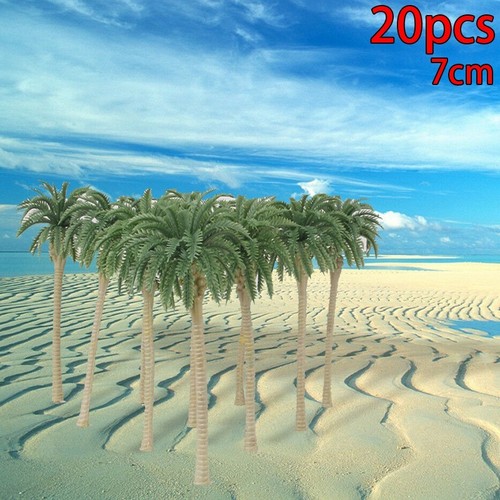 Kokospalme Modellbäume 1:150 7CM Landschaft Strand Diorama Garten Miniatur - Bild 6 von 7