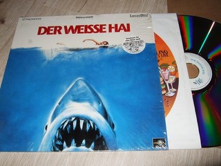 SPIELBERG DER WEISSE HAI WIDESCREEN EDITION LASERDISC 1996 PIONEER GERMANY