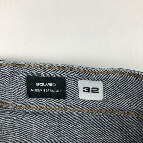 Volcom Solver Modern Straight Leg Mens 32x30 Blue Stretch Denim Jeans - Picture 5 of 9