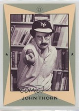 1990 Little Sun Major League Writers John Thorn #23 hg6