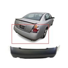 Bumper Cover For 2002-2006 Nissan Altima 3.5l Base S Se Sl Dual Exh Rear Primed Bumper Cover For 2002-2006 Nissan Altima 3.5l Base S Se Sl Dual Exh Rear Primed