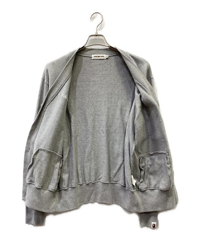 A BATHING APE thick cardigan Size: M Gray Men - Picture 7 of 10