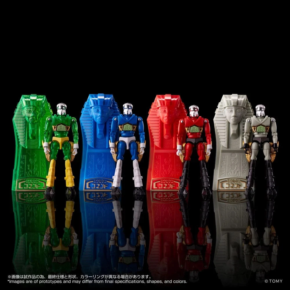 Figura de acción Micronauti Microman Legacysoul COMMAND II conjunto Takara Tomy Takara