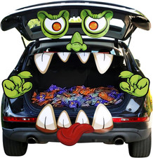 Trunk or Treat Car Decorations Kit, Halloween Car Decorations
