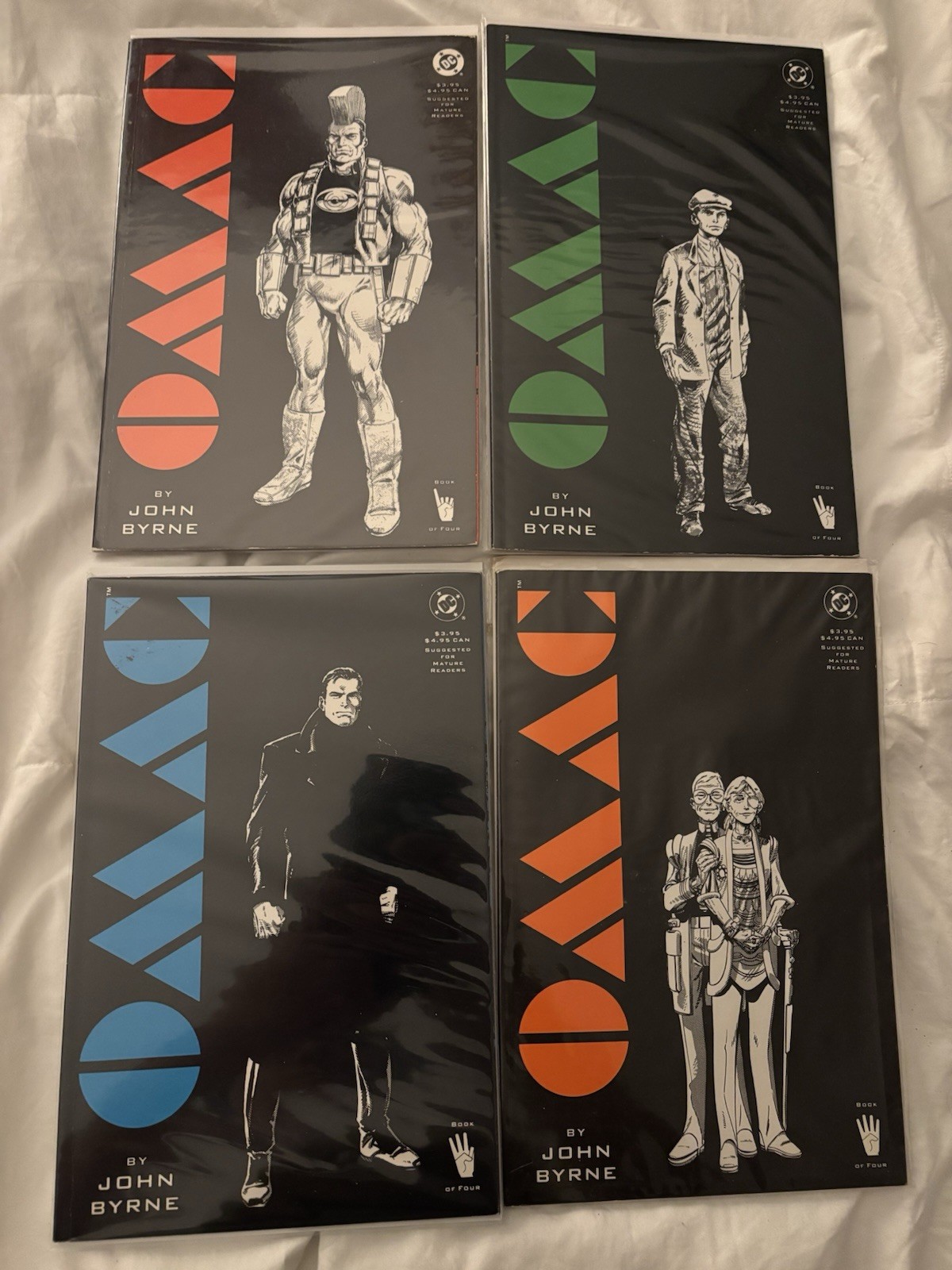 OMAC: One Man Army Corps #1-4 Complete Set (1991) DC Comics