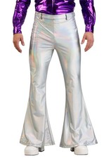 Holographic Disco Pants for Men