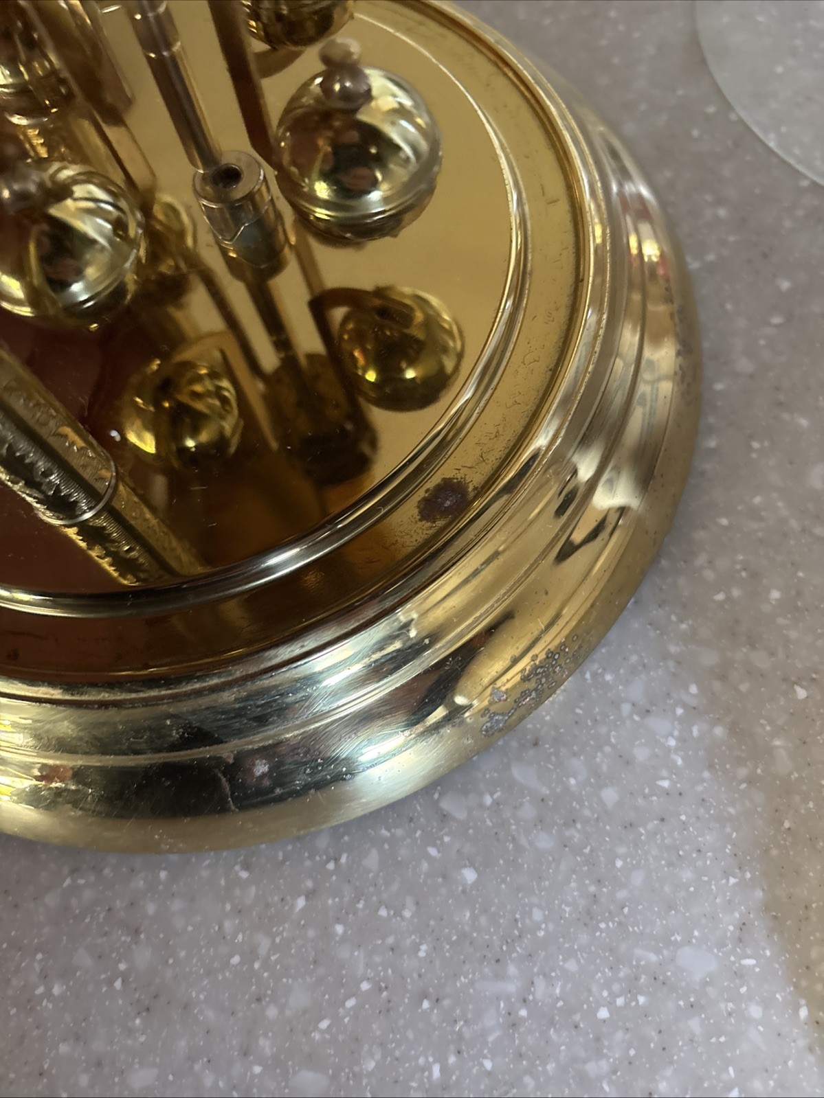 Vintage Elgin S. Haller 400 Day Anniversary Clock Made in Germany Wards ...