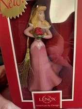 Lenox Disney Showcase Collection A Bouquet for Beauty Christmas Ornament  NIB