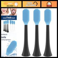 Compatible Tongue Brush Heads for Sonicare Toothbrush - Fresh Breath, Easy Clean