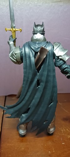 BATMAN CUSTOM FIGURE Dark Knights Of Steel McFarlane DC Multiverse Superman - Picture 4 of 6