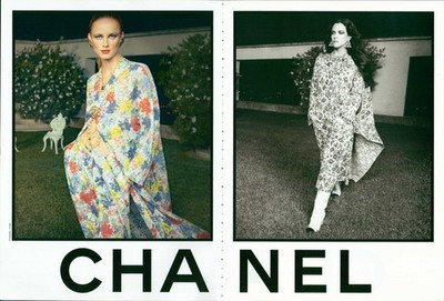 Chanel Magazin Print Anzeige Anzeige Riley Keough von Inez & Vinoodh Fashion ...