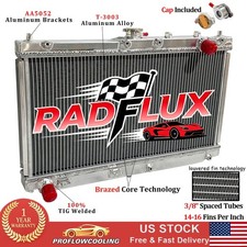 Aluminum Radiator Fit Mazda Mx5 Miata 1999-2005 01 1.8l L4 2rows Manual Dpi-2268