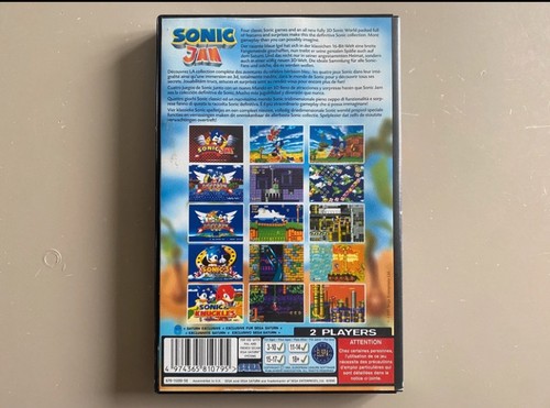 Sonic Jam, Sega Saturn, PAL, Complete, *VGC* - Picture 3 of 8