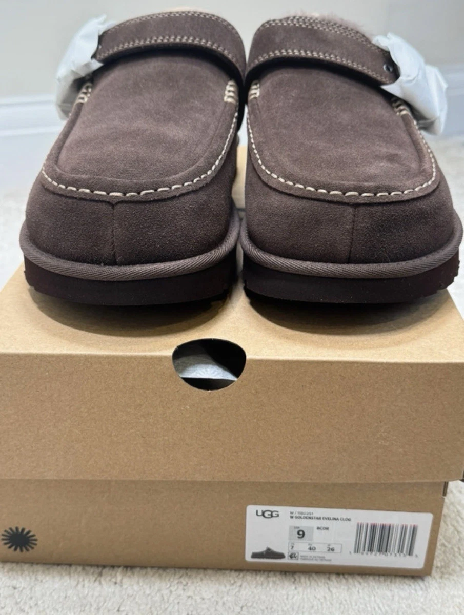 Uggs Evelina Goldenstar - Burnt Cedar - 7 - Brown - Brand New