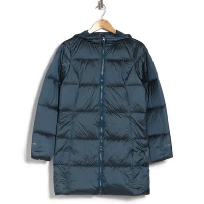 NWT Eddie Bauer Peacock Luna Peak Down Parka Size Small