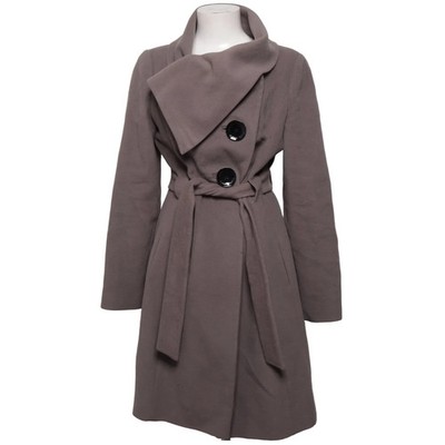 Karen Millen, Mantel, Damen, Größe: 42, Beige, Angora/Viskose/Wolle #qA2