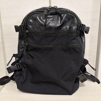 Diesel Metal Logo Rucksack 00s Y2K archive