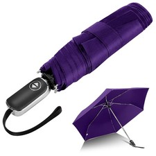 Compact Travel Umbrella Small - Arc 42 Inch, Automatic Mini Umbrella For Purs...