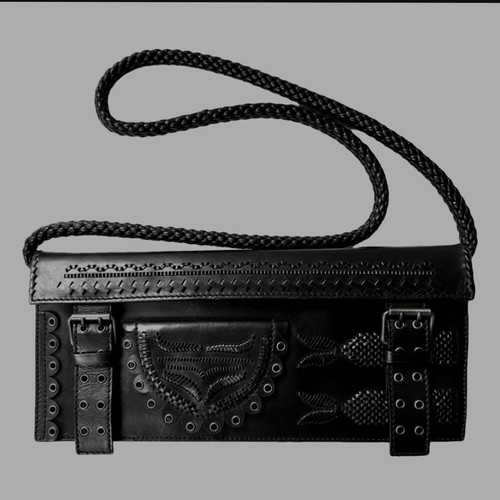 Rare Tom Ford-era Yves Saint Laurent Leather Shoulder Bag 