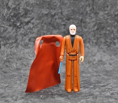 Star Wars vintage 1977 OBI WAN KENOBI kenner white hair hong kong gmfgi figure
