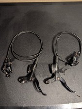 AVID JUICY 3 HYDRAULIC BRAKE SET MTB BLACK BRAND NEW PADS