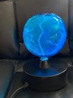 Blue Plasma Globe Lamp With Sculptured Electric Design LumiSource Inc 8" Tall Bl