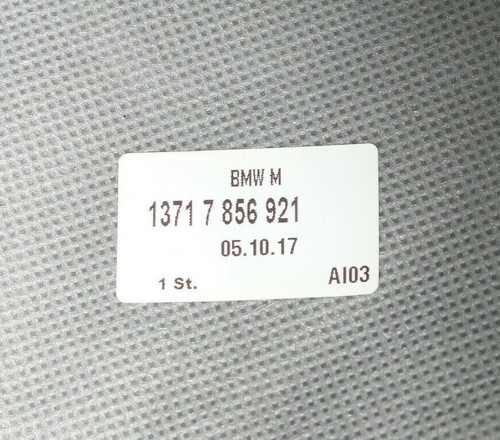 7856921 BMW M5 F90 USA S63M Zylinder 1-4 Ansauggeräuschdämpfer Intake muffler - Bild 9 von 10