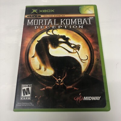 Mortal Kombat: Deception (2004) Xbox   Midway   Video Game   Online Enabled